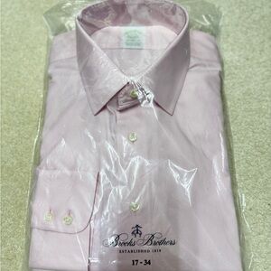Brooks Brothers Pink Men's Shirt 17/34